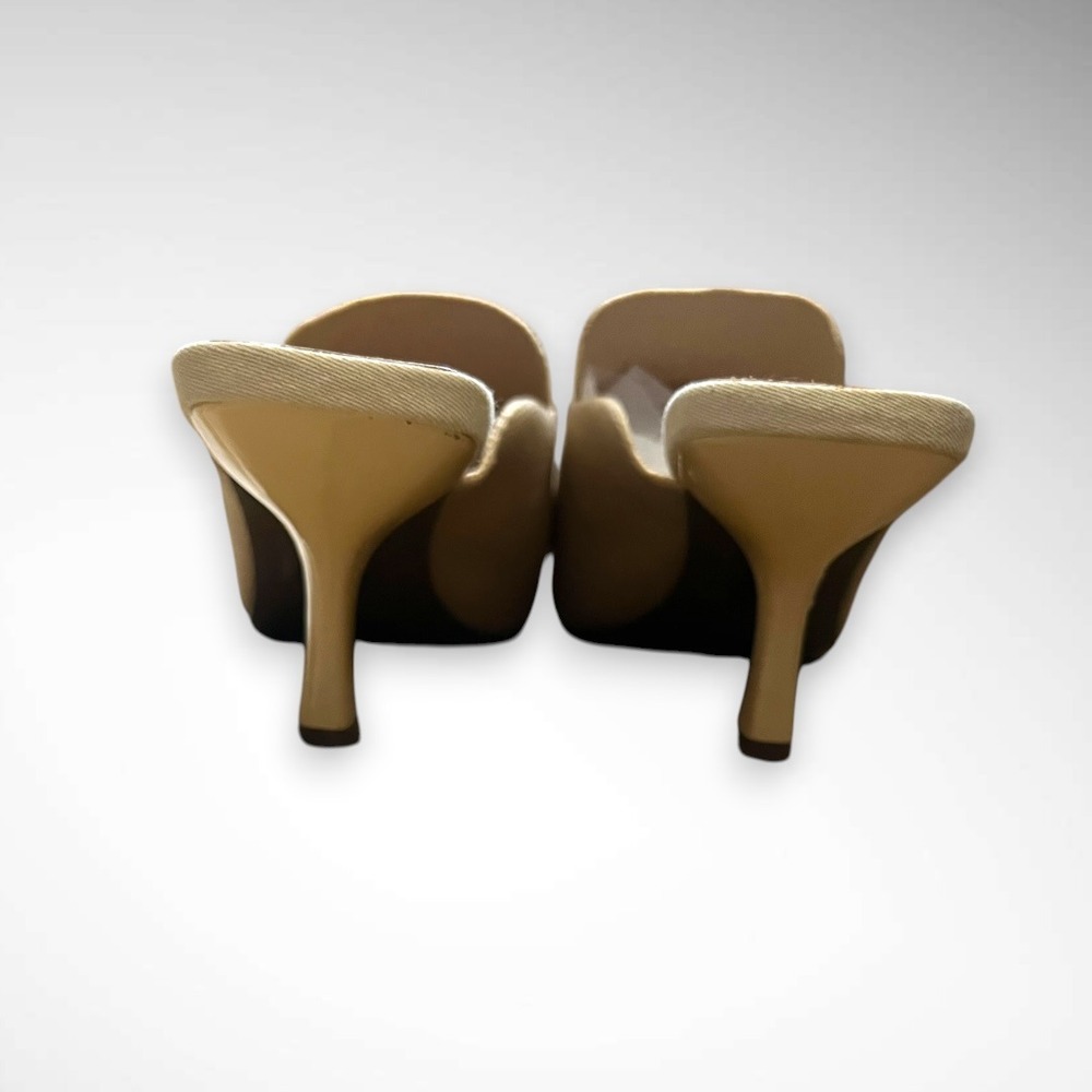 DREAM PAIRS Cream Beige Loader Upper Slide Sandals - Picture 4 of 8